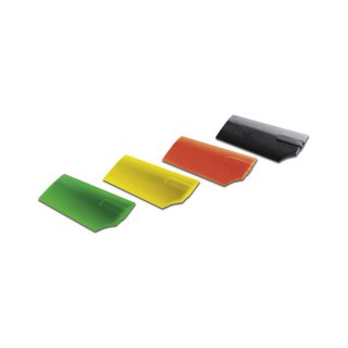 KBDD Paddles for 600 size - Neon Yellow 3mm Flybar
