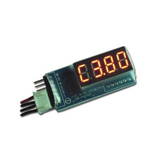 MTTEC BD6 Voltage Monitor / Spannungsmonitor für Lipopacks bis 6S