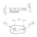 Servo Metal Horn 15.5 mm for DS6125/M/H, HBL6625/M,...