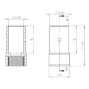 RDS Metall Adapter Set HBL6625/M, HV6130/H