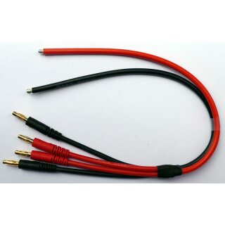 Banana gold plug power output cable for 4010 Duo - two channels