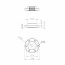 Metal Single horn Pack 2in1:M2L18/21 for HBL8X0, HBL380