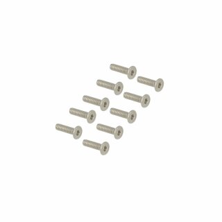 Flat Head Stainless Bolts M3x12