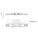 Servohorn zweiseitig Metall M3 - L 2.5/3 in - HBL8X0, HBL380