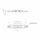 Servohorn zweiseitig Metall M3 - L 2.5/3 in - for HV9767, 9780, 737, 747/R