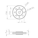 Servo horn package for HV747R