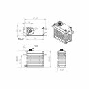 HBL575 HV Digital Servo brushless - X6 Series - used from MKS factory repair