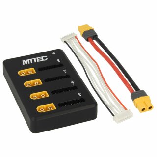 MTTEC ParaBoard PB-4P8S - XT60 - XH - SMD u. Hauptsicherungen - Anschlusskabel XT60/XT60