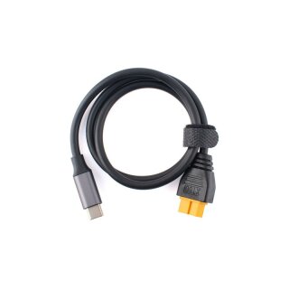 SC100 - USB-C Kabel zu XT60 Buchse - max. 5A/100W