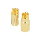 3.5mm gold plated connector - pair